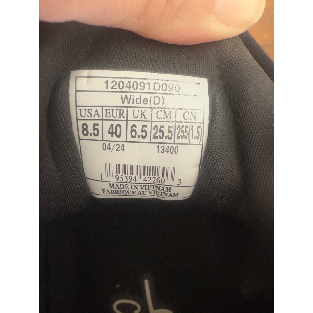 Brooks Glycerin GTS 21 Women 8.5 Wide Black Running Shoes Minimalist EUR 40 - Picture 5 of 10